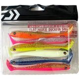 Daiwa Flat Junkie Duckfin Shad 10.7cm 6 Ad. Mix. Paket Silikon Yem
