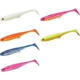 Daiwa Flat Junkie Duckfin Shad 10.7cm 6 Adet Silikon Yem - Orange Gold