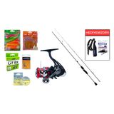 Daiwa Fujin Ajime Black Swan 190cm 03-4gr&Daiwa Ninja 23 LT 1000 LRF Seti