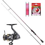Daiwa Gekkabijin 191CM 0.5-5gr - Shimano Ultegra 1000 Lrf Olta Seti - Standart
