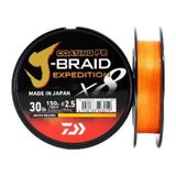 Daiwa J-Braid Expedition 8b Smash Orange 150M Ip Misina - 0,18mm