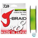 Daiwa J Braid PE 8X İp Misina 0.06mm 4kg 150mt Açık Yeşil