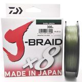 Daiwa J-Braid X8 Dark Green 300 m Misina