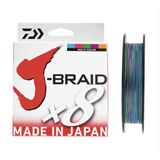 Daiwa Jbraid 8B 300 M Multicolor İp Misina 0,22 Mm