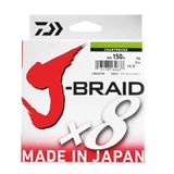 Daiwa Jbraid 8B Chartreuse 150M İp Misina 0.06Mm 4Kg
