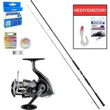 Daiwa New Legalis Seabass 2.72M 14-56GR&DAIWA Crossfire 26 Lt 4000C Spin Seti - 272 cm - Siyah