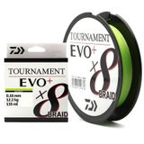 Daiwa New Tournament X8 Evo+ 300M 0.16 mm Multicolor İp Misina