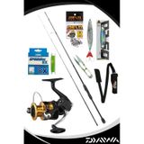 Daiwa Rx Lure Bf 270cm 10-35gr Shimano Fx 4000 8 Örgü Spin Olta Seti Standart