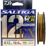 Daiwa Saltiga Dura 12 Braid 1.0pe 0.12MM 300M Multi Color Ip Misina - Çok Renkli