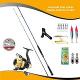 Daiwa Samourai Seabass 2.40M 10-35GR 2p Kamış - Daiwa Rs 2500 Tam Takım Spin Olta Seti - Çok Renkli
