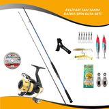 Daiwa Samourai Seabass 2.40M 14-42GR 2p Olta Kamışı - Daiwa Rs 2500 Tam Takım Spin Olta Seti - Standart - Çok Renkli
