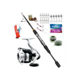Daiwa Strikeforce 2500 2.28MT 0,5-10GR Ryuji Rock Fish Teleskopik Lrf Olta Takımı Seti
