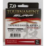 Daiwa Tournament Surf Tapered Shockleader 0,235 mm - 0,570 mm ( 15 mt x 5 Adet )
