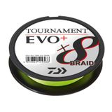 Daiwa Tournament X8 Braid EVO+ 0,10 mm 135 m Chartreuse örgülü misina