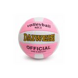 DAIWEISI Voleybol Topu Yumuşak Dokunuş Kaymaz Yüzey 5 Numara SoftTouch Resmi Maç Voleybol Topu No:5 Pembe-Beyaz