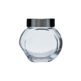 Dajar 2 yuvarlak cam plastik kapaklı Bella 200 ml PASABAHCE, şeffaf, 8,5 x 6 x 8,2 cm, 2 birim