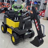 Dake Volvo DK-VE888 Akülü Kepçe Ekskavatör 12 V Güç Kapasitesi 130 kg Sarı Renkli Plastik Malzeme