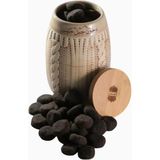 Dakhoon Jebel Jais 250G, Oudh Tütsü Seramik Kapta - Kahverengi