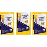 Dakika Kurumsal Tyt Fizik - Tyt Kimya - Tyt Biyoloji Soru Bankası ( 3 Kitap Set)