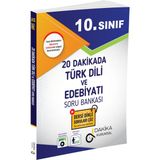 Dakika Yayınları 10.SINIF 20 DAKİKADA TÜRK DİLİ VE EDEBİYATI KURUMSAL SORU BANKASI