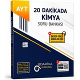 Dakika Yayınları Ayt 20 Dakikada Kimya Soru Bankası – Konu Anlatımlı Video Çözümlü Yks Ayt Kimya Hazırlık Kitabı