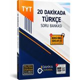 Dakika Yayınları Tyt 20 Dakikada Türkçe Soru Bankası – Konu Anlatımlı Video Çözümlü Yks Türkçe Hazırlık Kitabı