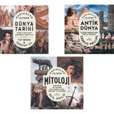 Dakikalar İçinde Dünya Tarihi - Antik Dünya - Mitoloji - 3 Kitap