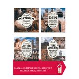 Dakikalar İçinde Mistisizm - Din - Antik Dünya - Türk Mitolojisi 4 Kitap Set Kelebek Ayraç Hediyeli