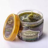 Dakka Kadima Fas Sabunu Zeytinyağılı Bal ve Argan Yağı Özleri İle Peelingi ve Ovma 400 ml Dakka Kadıma