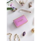 Daks Premium Metal Hediye, Takı ve Saklama Kutusu - Pembe & Gold (94 x 59 x 36 mm)