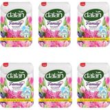 Dalan 4x75 gr 6'lı Family Bahar Çiçekleri Sıvı Sabun