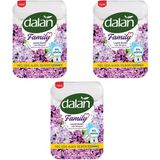Dalan Famıly Sabun Leylak 3'lü Paket 75X4 gr Leylak Buketi Sabun