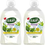 Dalan Family Sıvı Sabun Doğal Ekstra Glycerinli 3 Lt x 2 Adet Paraben ve SLS İçermez
