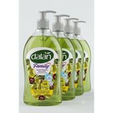 Dalan Family Sıvı Sabun Zeytin Özlü 400 Ml 4'Lü Paket