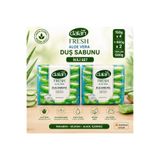 Dalan Fresh Aloe Vera Doğal Gliserinli Duş Sabunu (150 gr*4 600 gr) *2 Adet