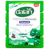 Dalan Gliserinli Fresh ve Minerals Tazeleyici Doğal Mineraller ve Üzüm Çekirdeği 4x150 gr Duş Sabunu