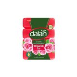 Dalan Organik Gül Gliserinli Banyo & Duş Sabunu 4X150 G