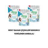 Dalan Roxy Toz Sabun Bahar Çiçekleri 800gr x 3 (Yeni Ambalaj)