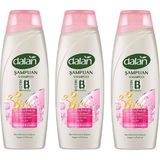 Dalan Şampuan Tüm Saç Tipleri İçin Güçlü ve Parlak Bakım 450 ml x 3 Adet Vegan Formül