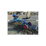 Dalaz, Bartech 210-310 Çapa Makinası Uyumlu Kırmızı Taşıma Selesi,Mini Römork