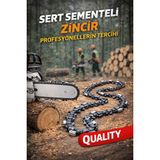 Dalaz Husqvarna 136 Motorlu Testere Uyumlu Çelik Işıl İşlemli Sert Sementeli Zincir