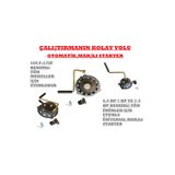 Dalaz Makina DALAZ, Bartech 300B Çapa Makinesi UYUMLU MARŞLI STARTER KURMALI