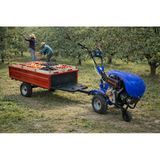 Dalaz Römorklu Çapa Makinası 7 Hp Dizel Marşlı Start 3+1 Vitesli