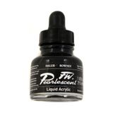 Daler Rowney 032 Black Fw Pearlescent Acrylic Inks 29.5 ml Cam Şişe