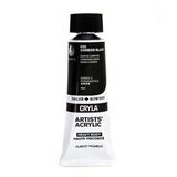 Daler Rowney 035 Carbon Black Seri A Cryla Artist 75 ml Akrilik Boya