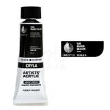 Daler Rowney 036 Mars Black Seri A Cryla Artist 75 ml Akrilik Boya