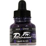 Daler Rowney 116 Moon Violet Fw Pearlescent Acrylic Inks 29.5 ml Cam Şişe