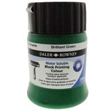Daler Rowney 116250309 Brilliant Green 250 ml Su Bazlı Baskı Boyası