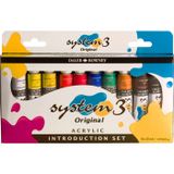 Daler Rowney 152306 10x22 ml System 3 Akrilik Boya