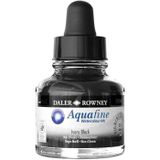 Daler Rowney 29.5 ml 034 Ivory Black Aquafine Watercolour İnk Sulu Boya Mürekkebi